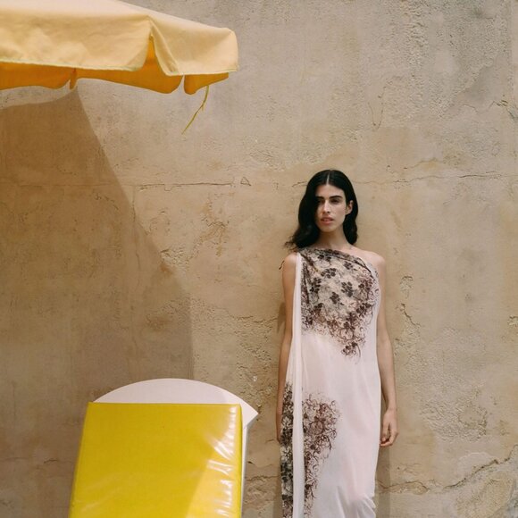 rare 90s jean paul gaultier scarf wrap ups grape print - Picture 9 of 13